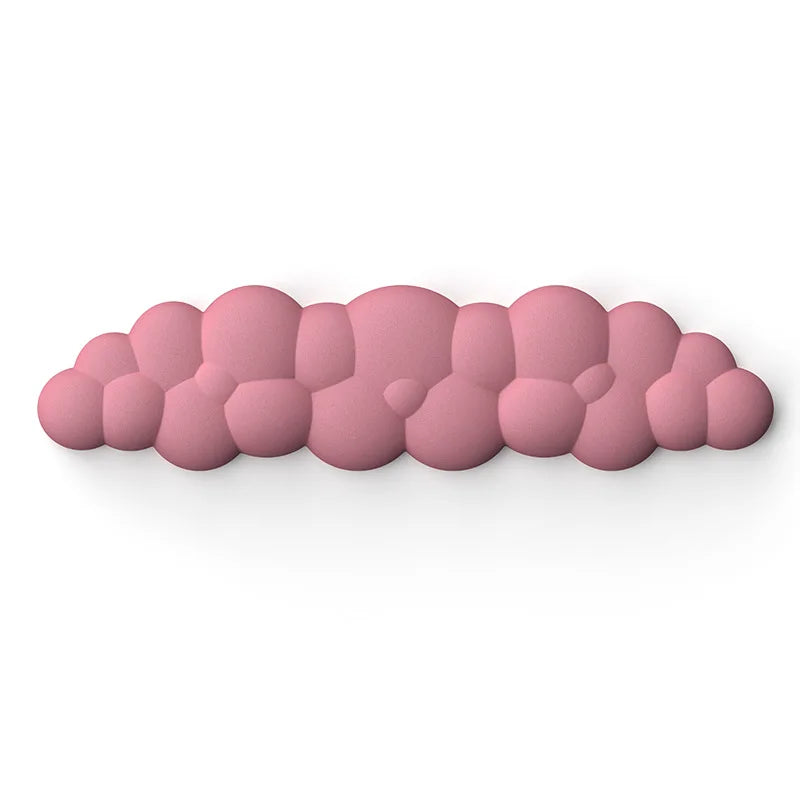 Mouse pad with wrist rest keyboard cloud - HyperAll
