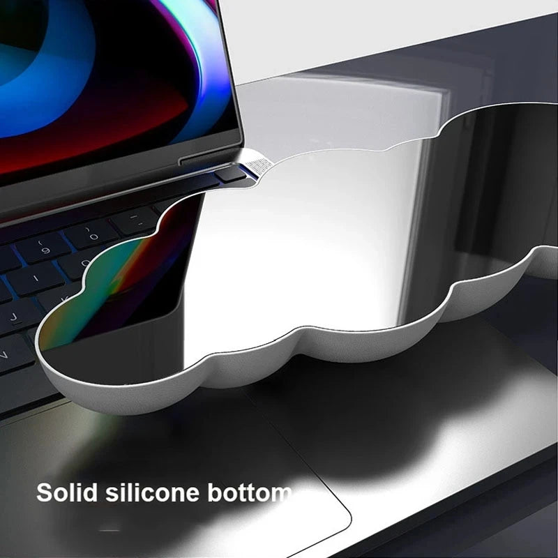 Mouse pad with wrist rest keyboard cloud - HyperAll