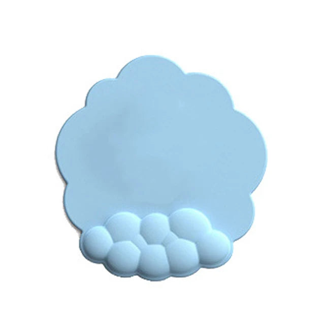 Mouse pad with wrist rest keyboard cloud - HyperAll