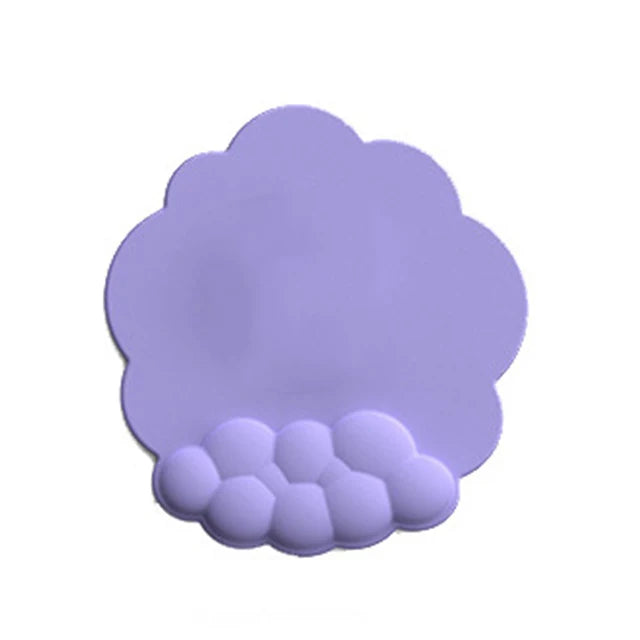 Mouse pad with wrist rest keyboard cloud - HyperAll
