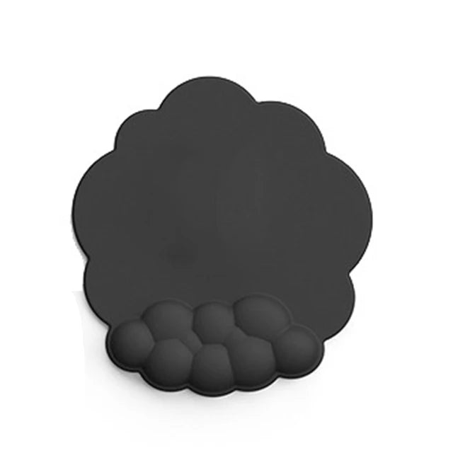 Mouse pad with wrist rest keyboard cloud - HyperAll