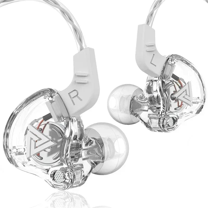 VIKEFON QKZ AK6 In Ear Earphone 6 Dynamic Driver Unit Headphone - HyperAll