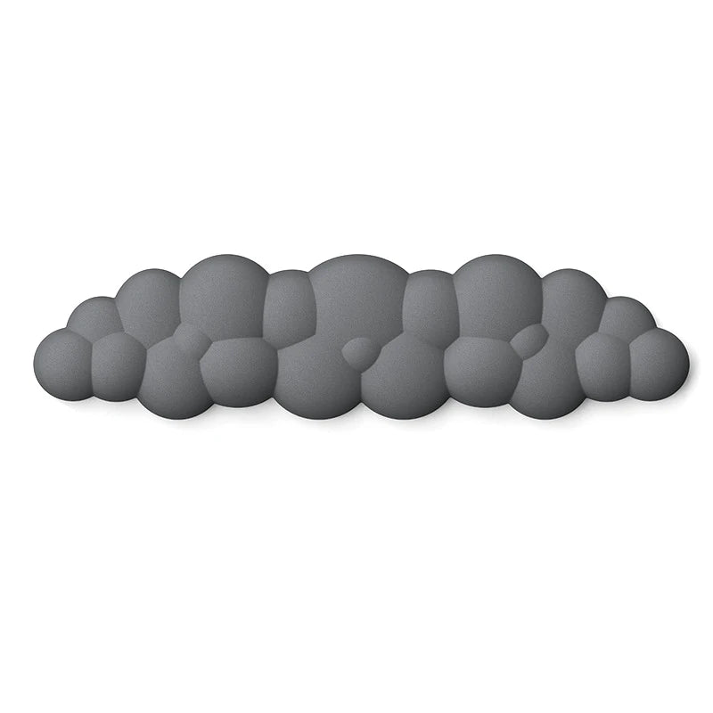 Mouse pad with wrist rest keyboard cloud - HyperAll