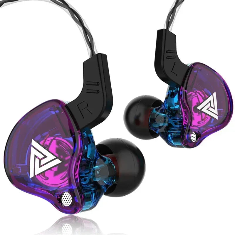 VIKEFON QKZ AK6 In Ear Earphone 6 Dynamic Driver Unit Headphone - HyperAll