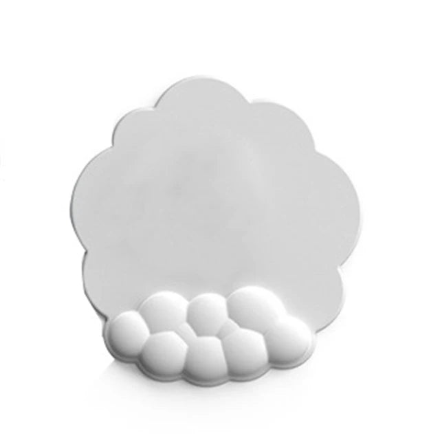 Mouse pad with wrist rest keyboard cloud - HyperAll