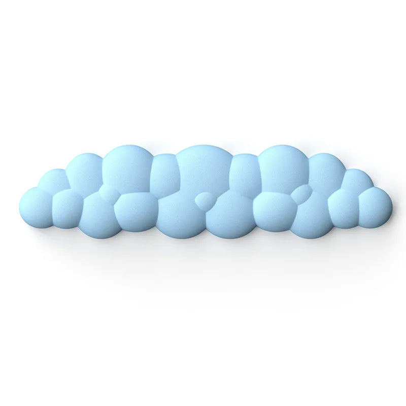 Mouse pad with wrist rest keyboard cloud - HyperAll