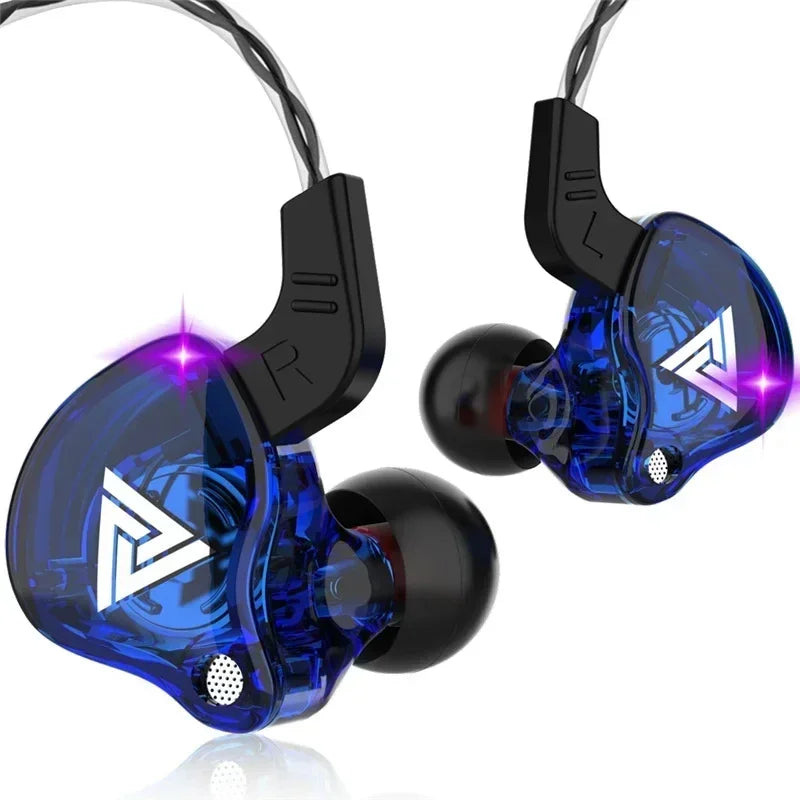 VIKEFON QKZ AK6 In Ear Earphone 6 Dynamic Driver Unit Headphone - HyperAll