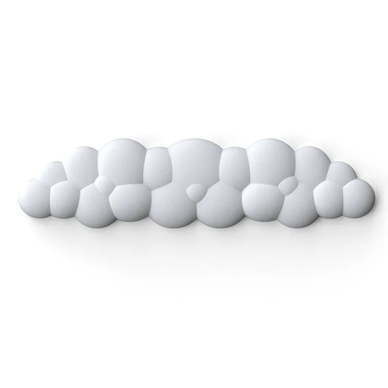 Mouse pad with wrist rest keyboard cloud - HyperAll