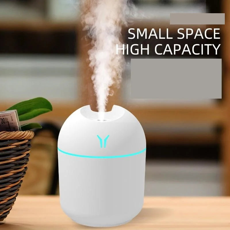 250ML USB Mini Air Humidifier Aroma Essential Oil Diffuser - HyperAll