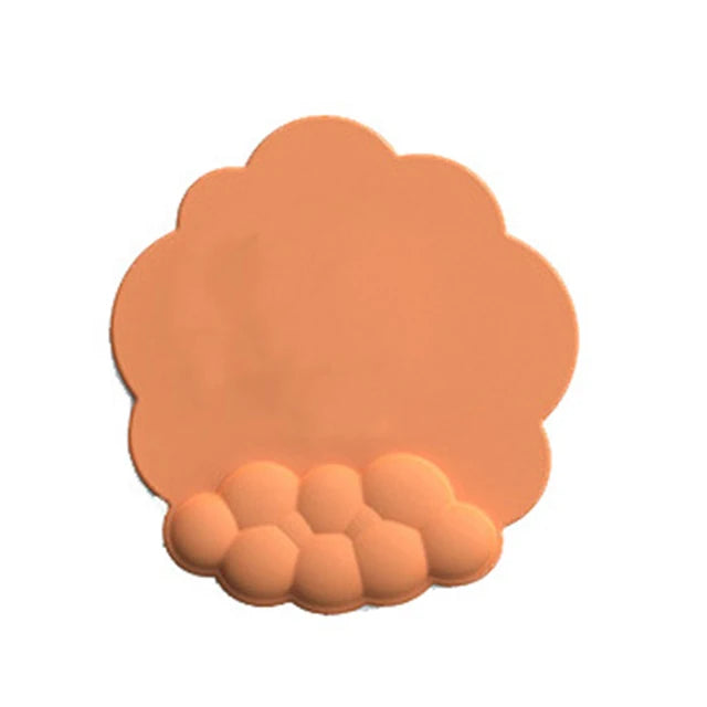 Mouse pad with wrist rest keyboard cloud - HyperAll