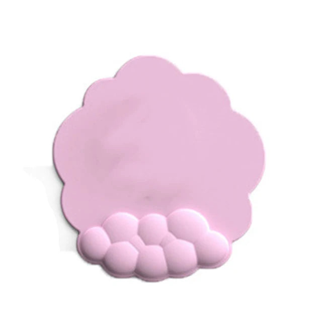 Mouse pad with wrist rest keyboard cloud - HyperAll