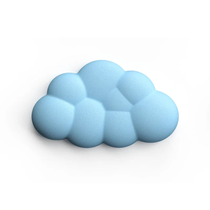 Mouse pad with wrist rest keyboard cloud - HyperAll
