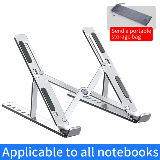 Aluminum Alloy Laptop Holder Stand  Portable for Nootebook - HyperAll