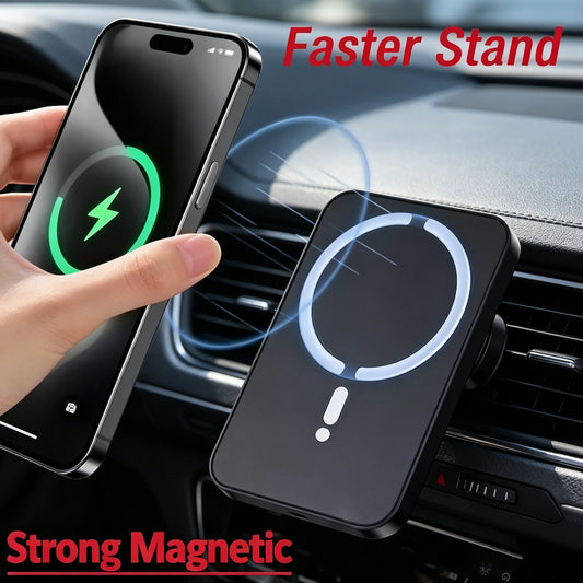 Car Air Vent Magnetic Wireless Charger - HyperAll
