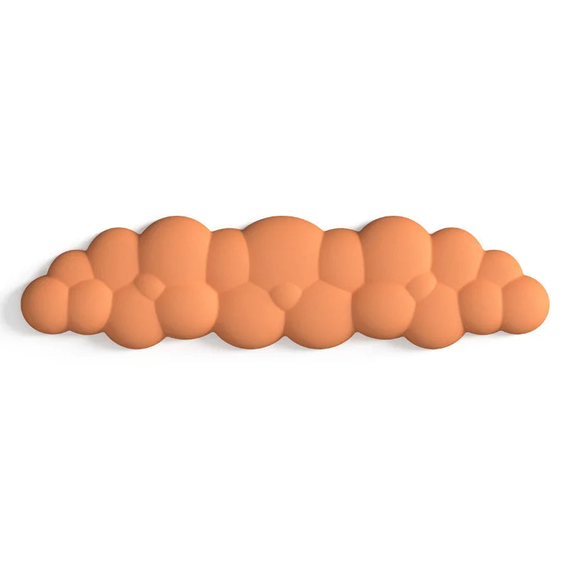 Mouse pad with wrist rest keyboard cloud - HyperAll