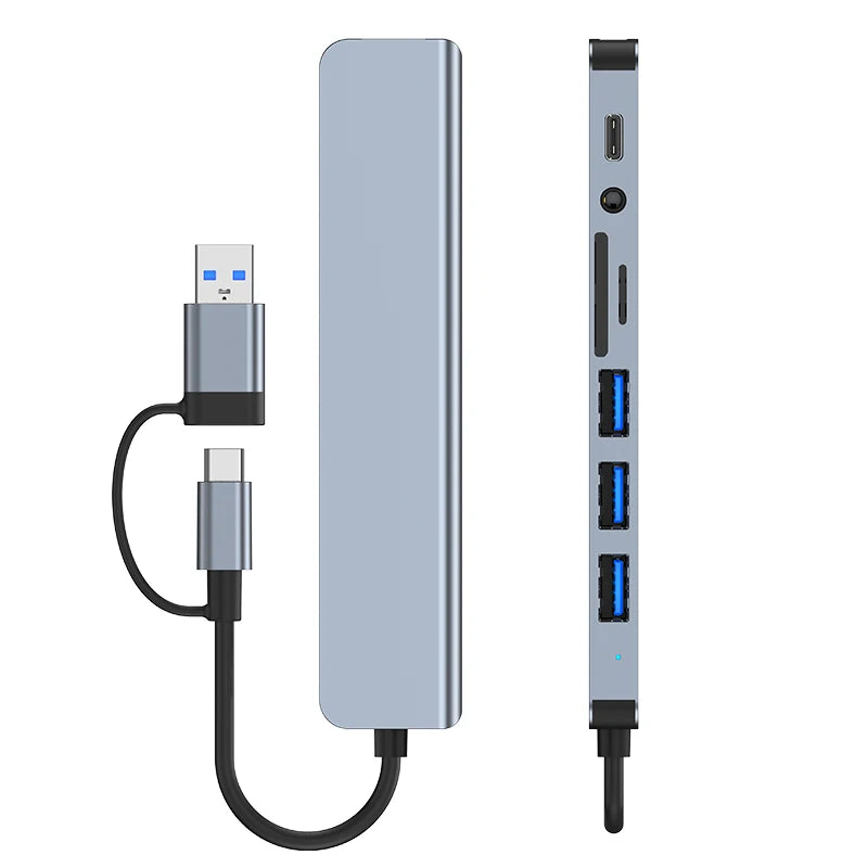 USB 3.0 Type C Adapter Docking Station - HyperAll