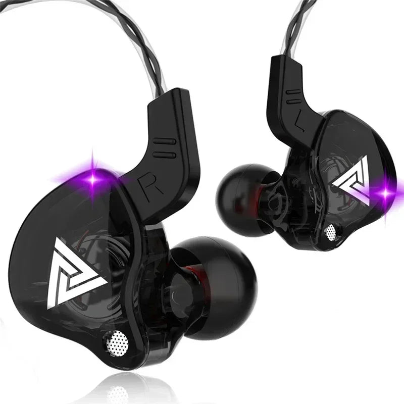 VIKEFON QKZ AK6 In Ear Earphone 6 Dynamic Driver Unit Headphone - HyperAll