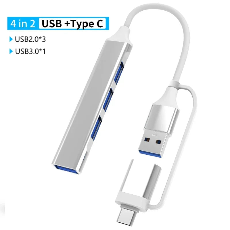 USB 3.0 Type C Adapter Docking Station - HyperAll