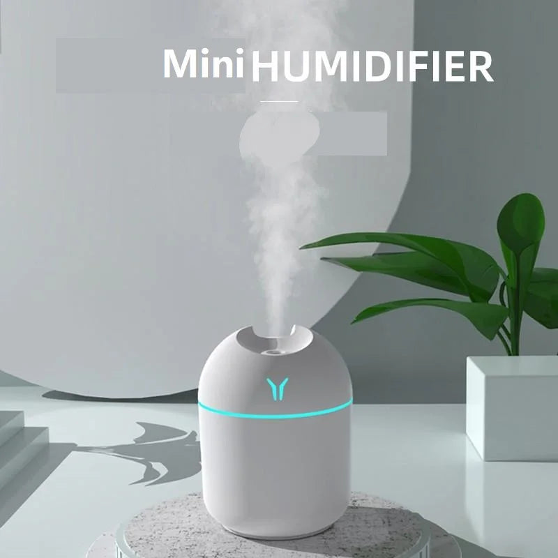 250ML USB Mini Air Humidifier Aroma Essential Oil Diffuser - HyperAll